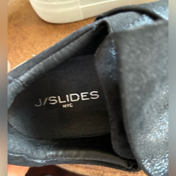 J/Slides black with bow size 6 women’s shoe - Picture 5 of 6